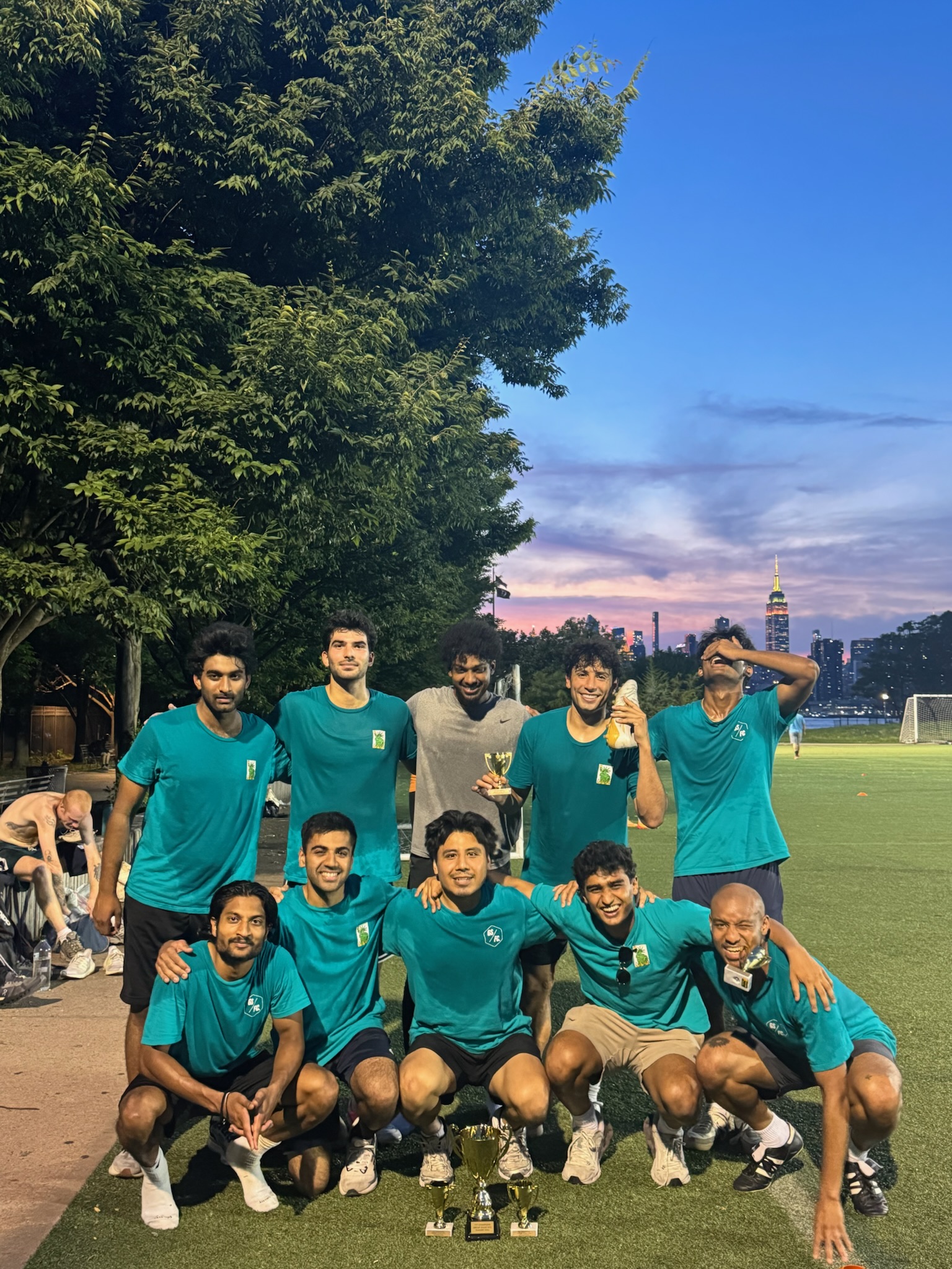 NY Fanaticos celebrating the GroupStage D1 championship