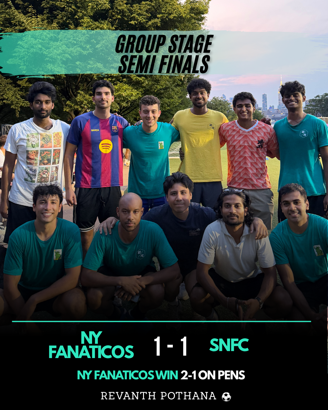 NY Fanaticos Instagram post
